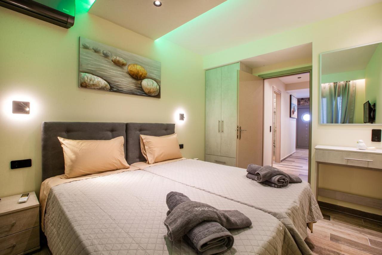 Black Rocks Family, Luxury Seafront Beach Maisonette Agios Gordios  Dış mekan fotoğraf