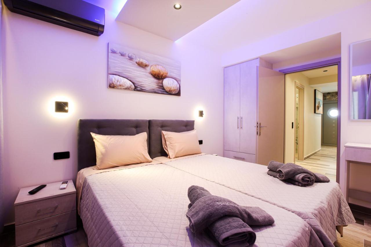 Black Rocks Family, Luxury Seafront Beach Maisonette Agios Gordios  Dış mekan fotoğraf