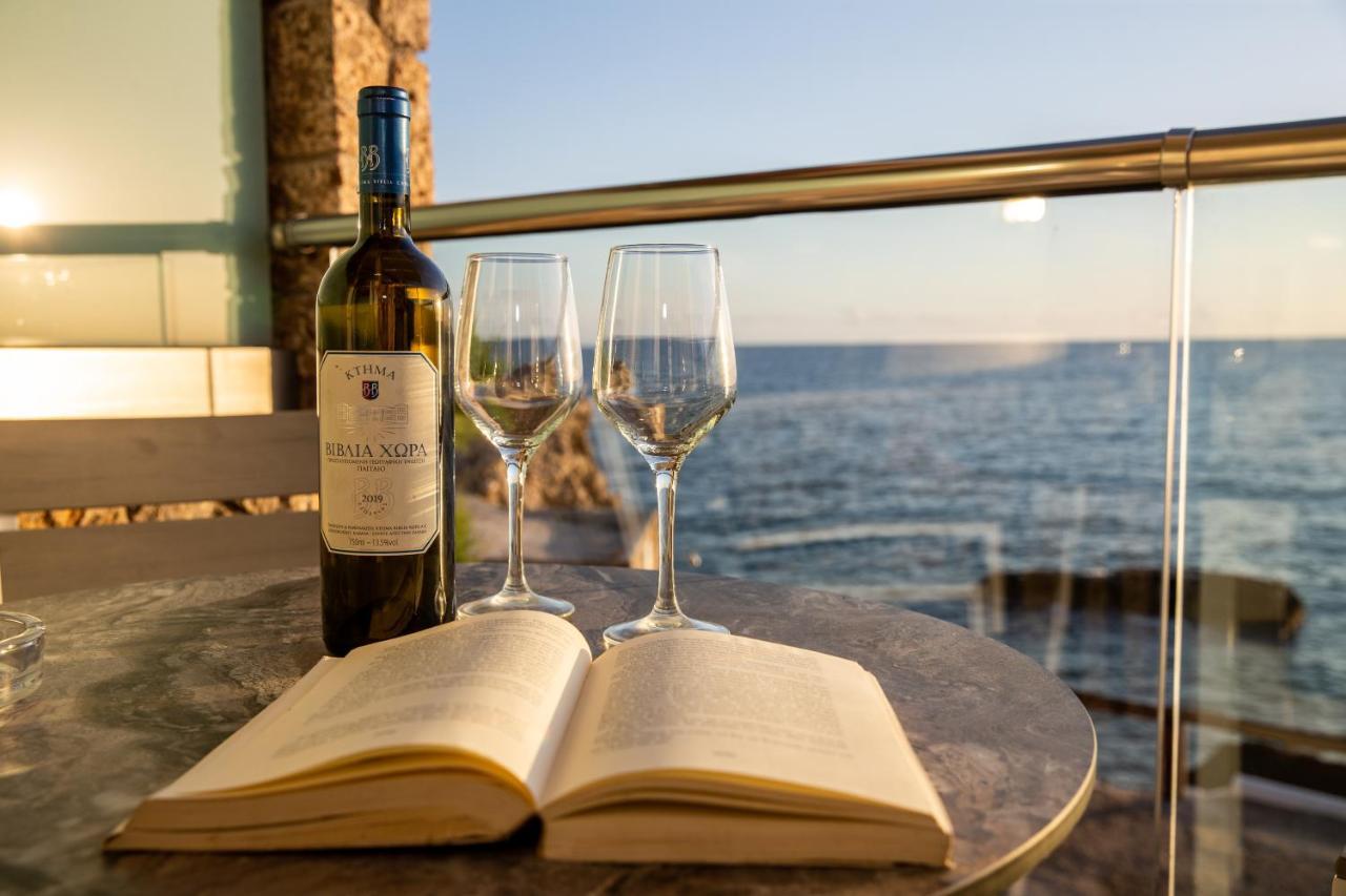 Black Rocks Family, Luxury Seafront Beach Maisonette Agios Gordios  Dış mekan fotoğraf